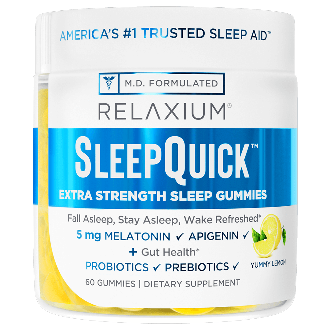 RELAXIUM® SleepQuick Gummies Bottle