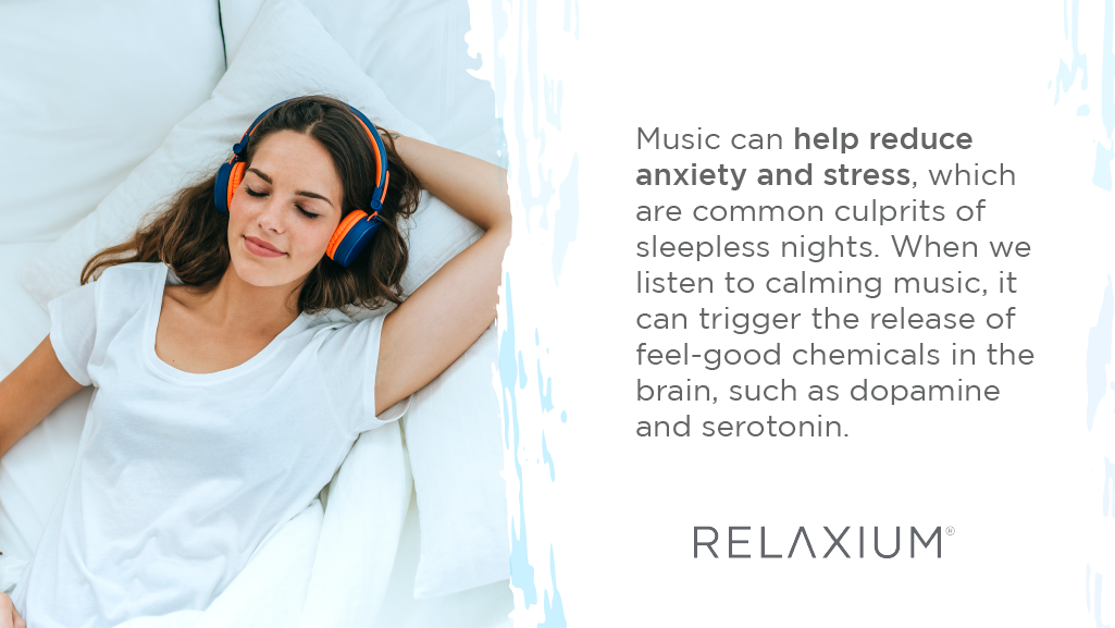 Music can help reduce anxiety and stress