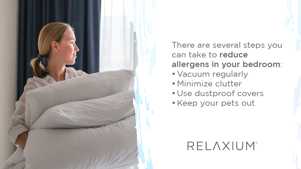 reduce allergens in your bedroom